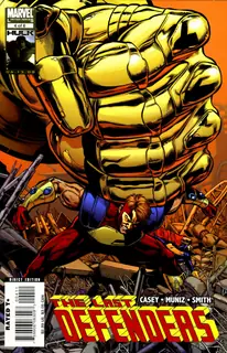 Cover of The Last Defenders #4
