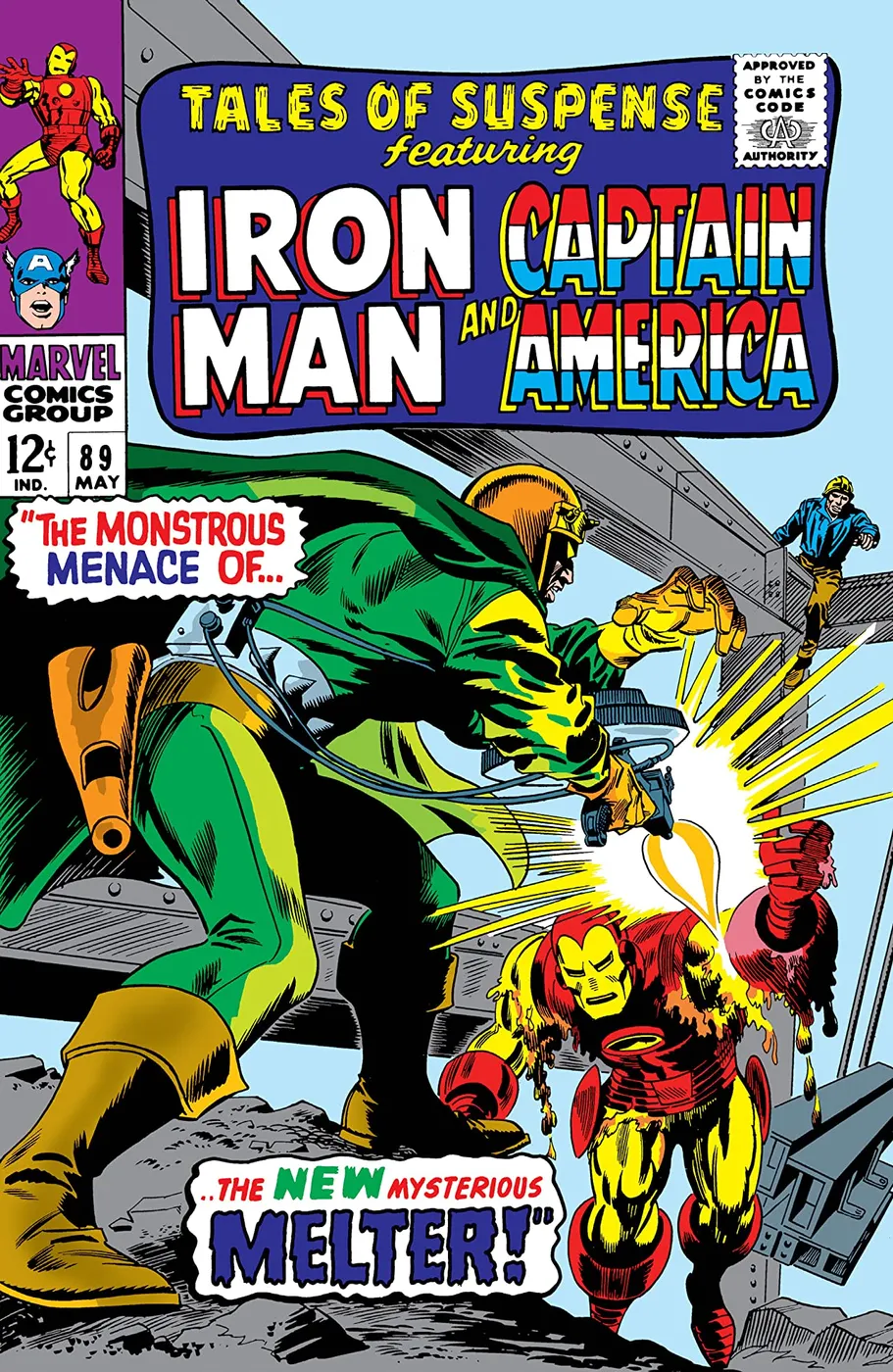 Cover of Tales of Suspense #89