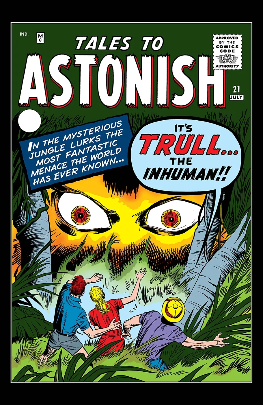 Cover of Tales to Astonish #21