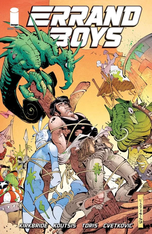 Cover of Errand Boys #3