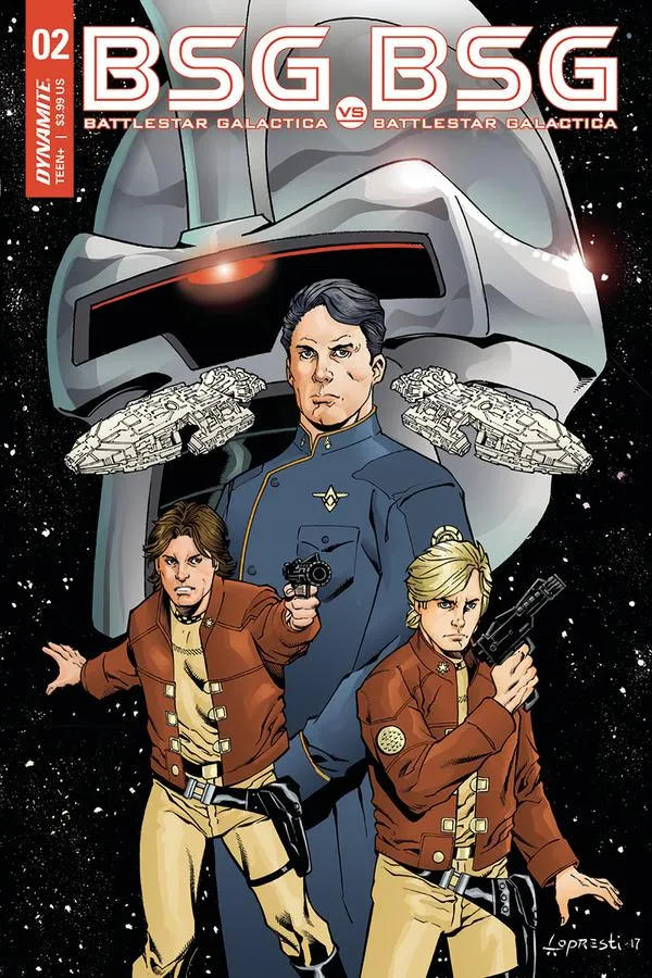 Cover of Battlestar Galactica BSG vs. BSG #2