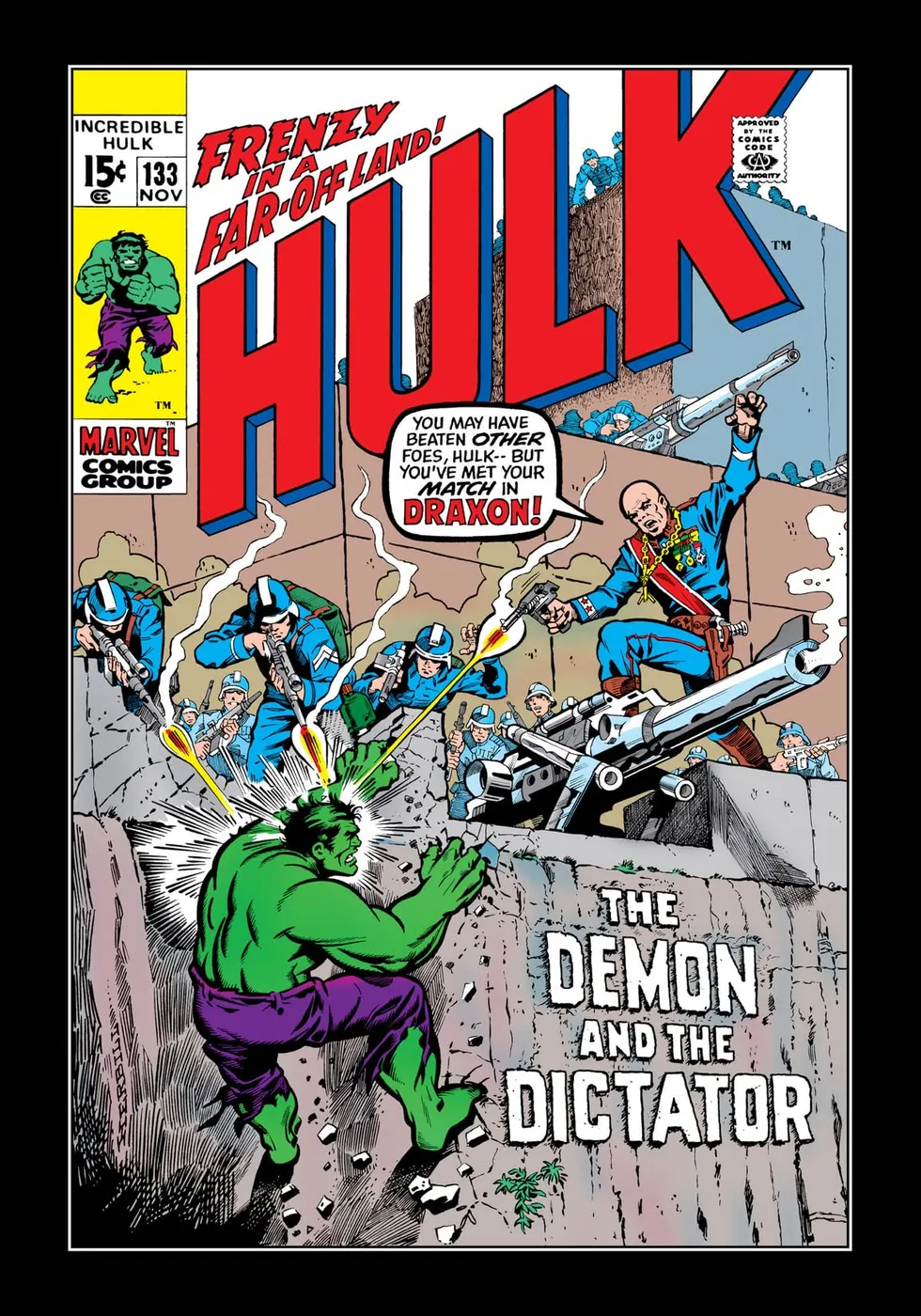 Cover of The Incredible Hulk #133
