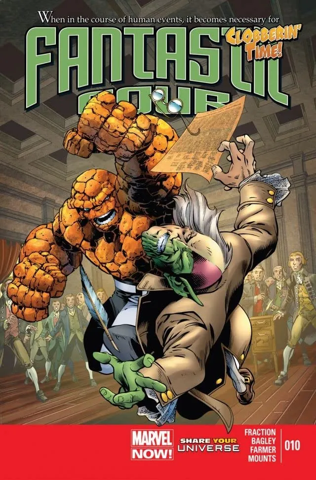 Cover of Fantastic Four #10