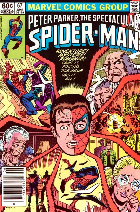 Cover of The Spectacular Spider-Man #67