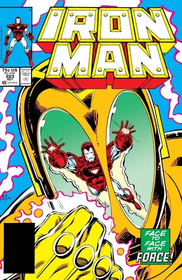 Cover of Iron Man #223