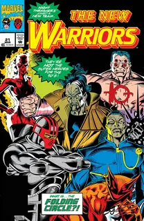 Cover of The New Warriors #21