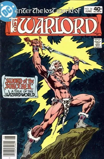 Cover of Warlord #34