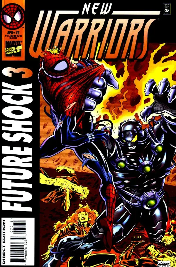 Cover of The New Warriors #70