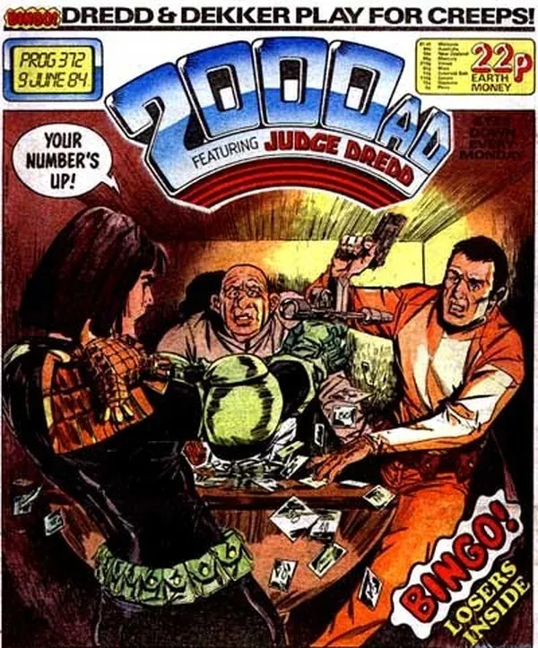 Cover of 2000 AD #372