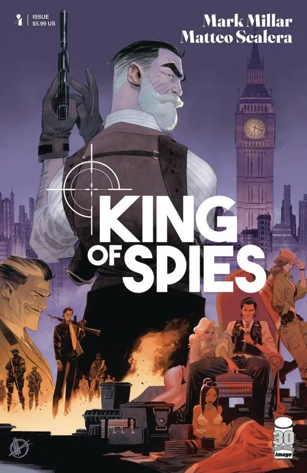Cover of King of Spies #4