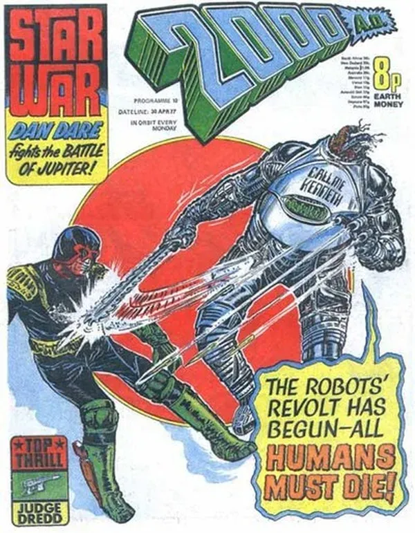 Cover of 2000 AD #10