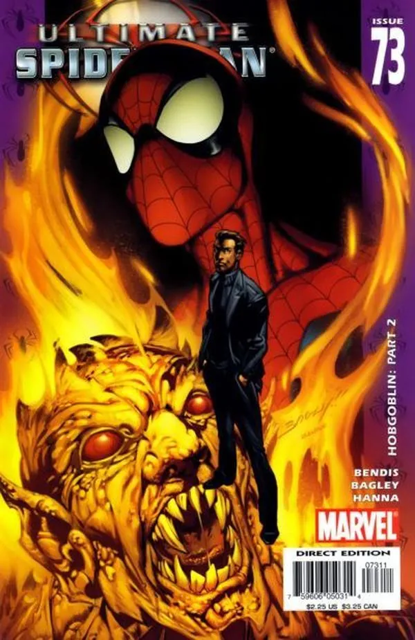 Cover of Ultimate Spider-Man #73