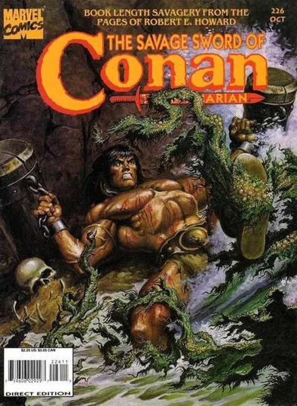 Cover of The Savage Sword of Conan #226