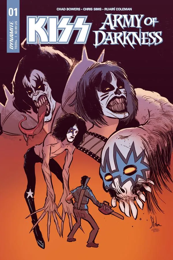 Cover of KISS The Army of Darkness #1