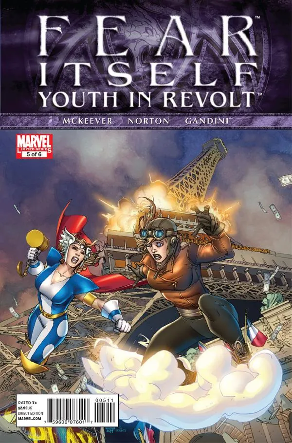 Cover of Fear Itself: Youth in Revolt #5