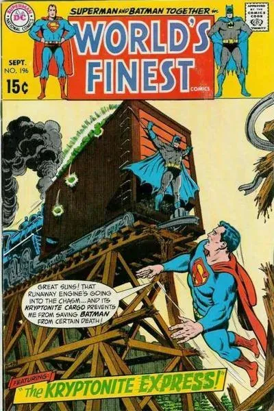 Cover of World's Finest Comics #196
