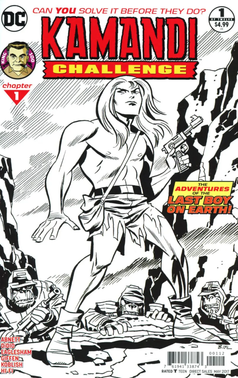 Cover of The Kamandi Challenge #1