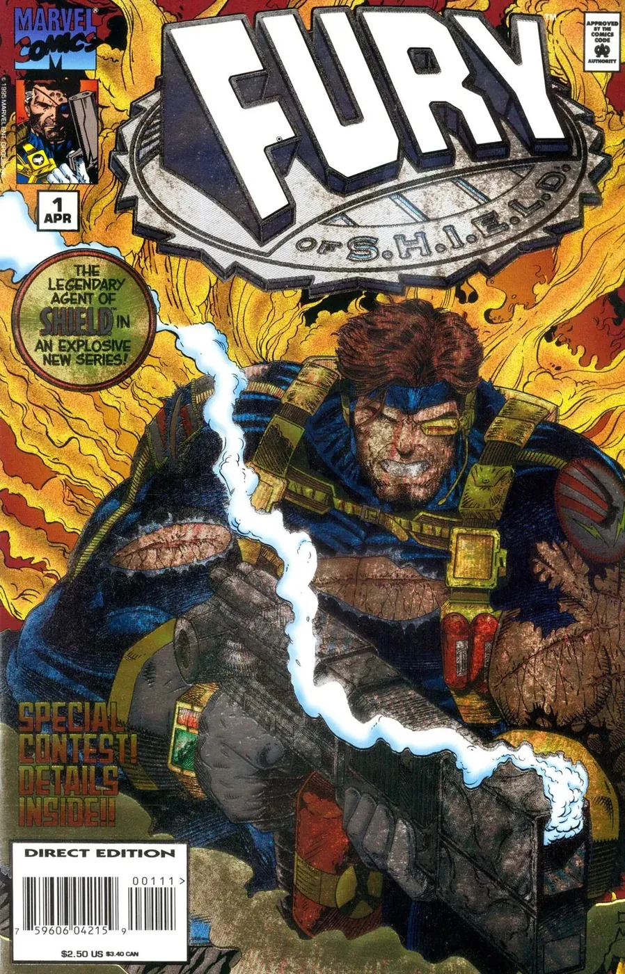Cover of Fury of S.H.I.E.L.D. #1