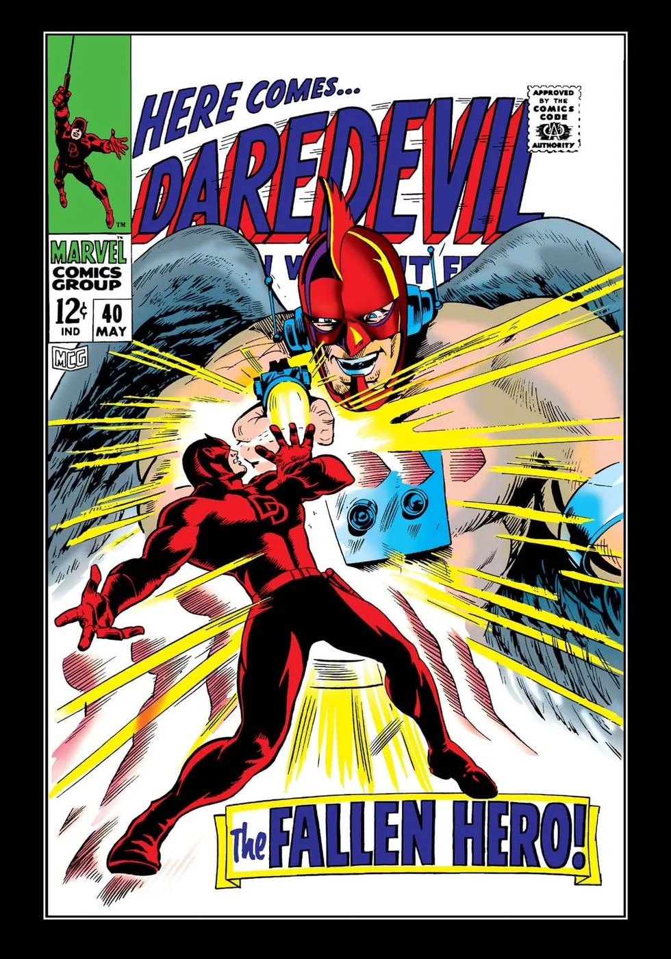 Cover of Daredevil #40