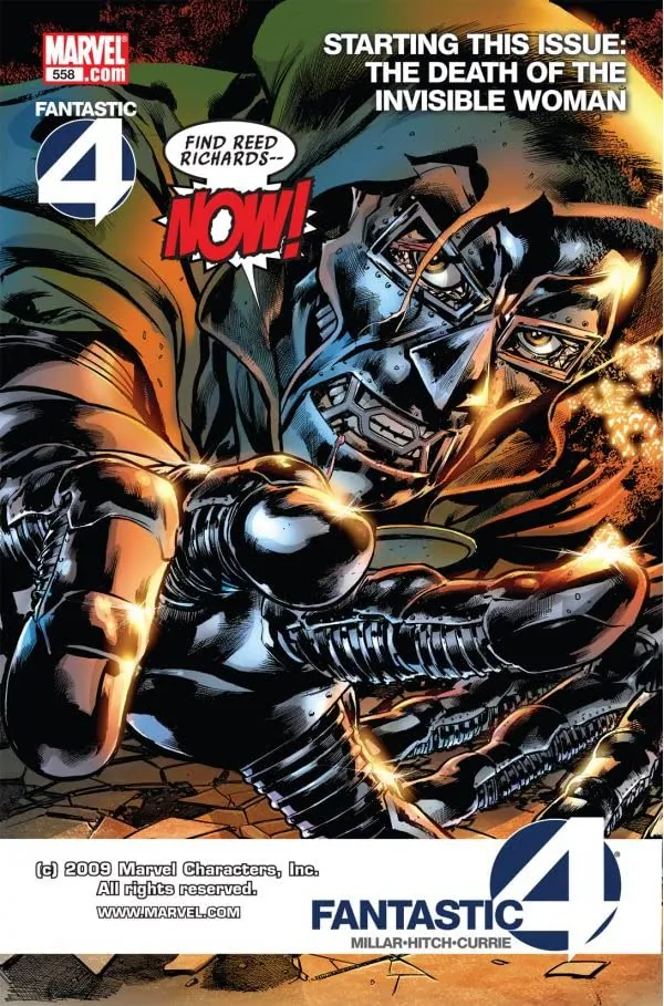 Cover of Fantastic Four #558