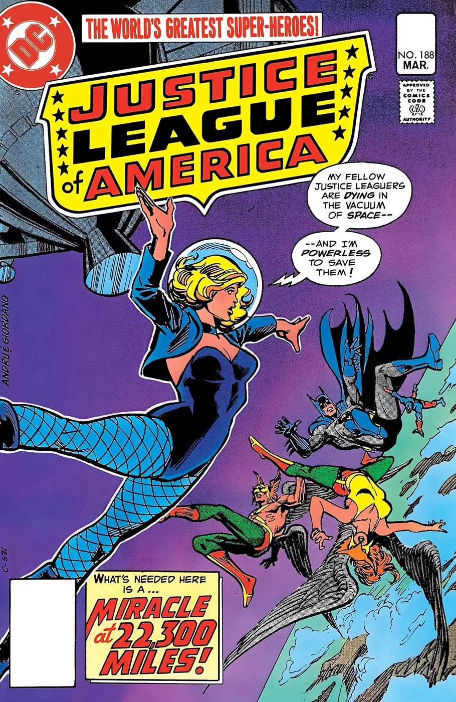 Cover of Justice League of America #188