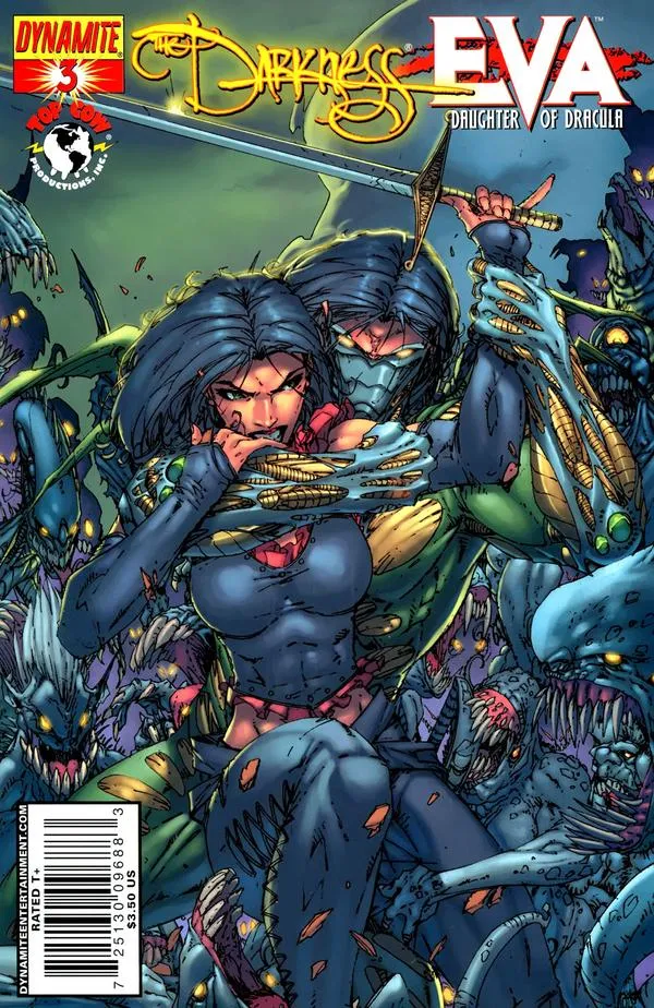 Cover of The Darkness vs. Eva: Daughter of Dracula #3