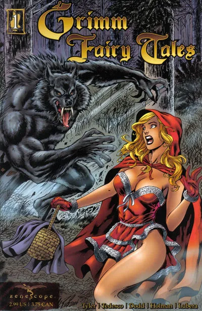 Cover of Grimm Fairy Tales #1