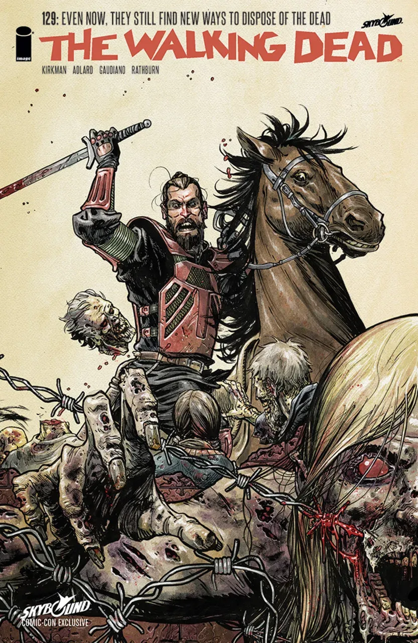 Cover of The Walking Dead #129