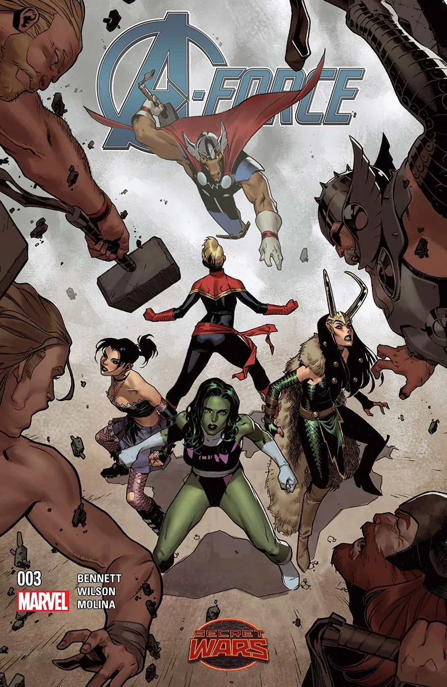 Cover of A-Force #3