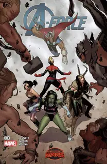 Cover of A-Force #3