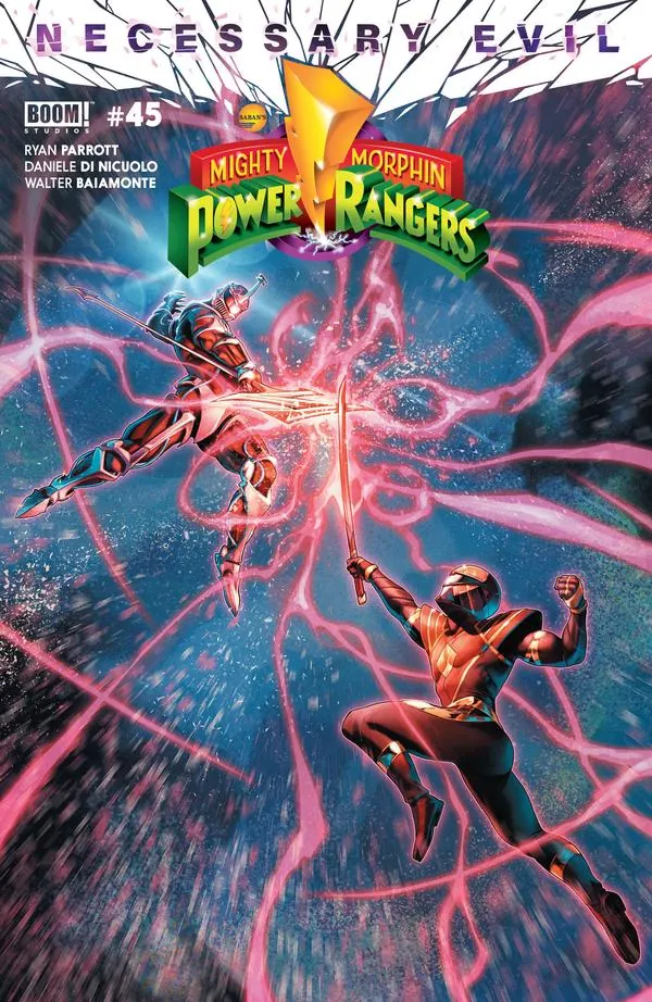 Cover of Mighty Morphin Power Rangers #45