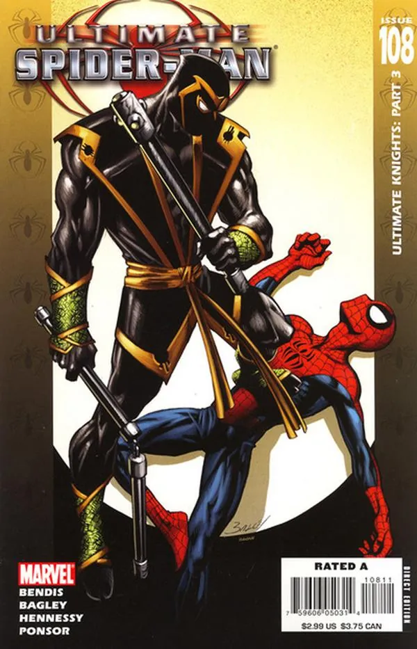 Cover of Ultimate Spider-Man #108