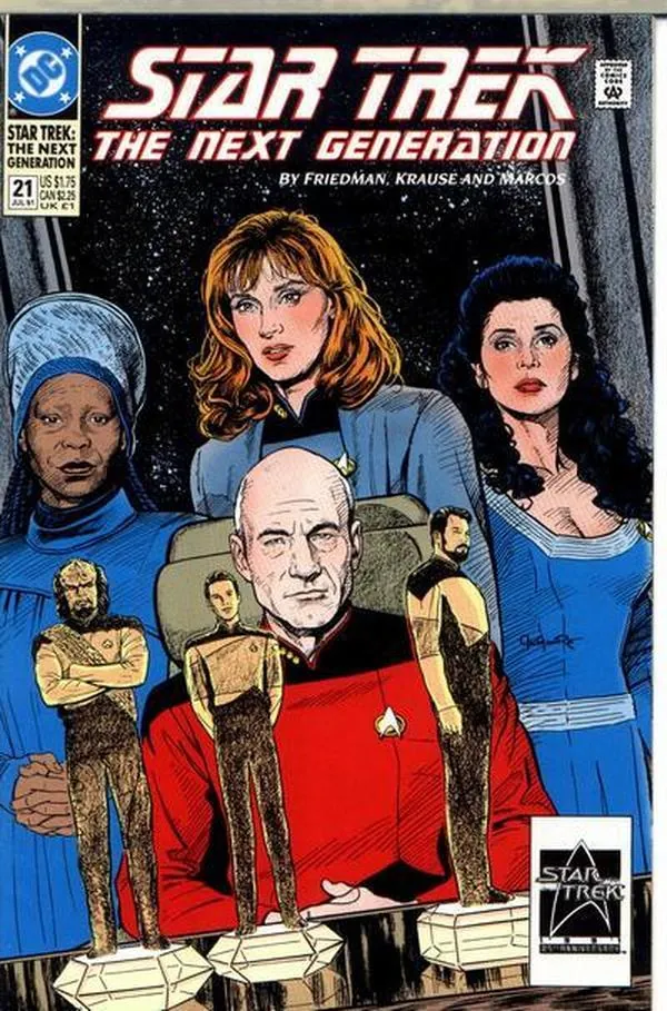 Cover of Star Trek: The Next Generation #21