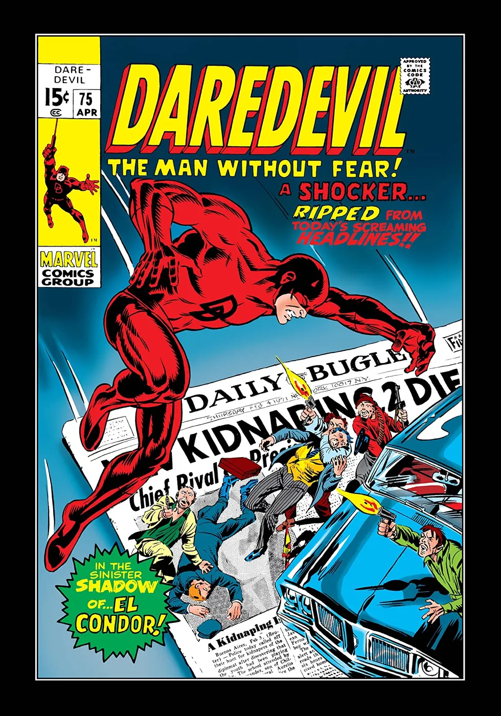 Cover of Daredevil #75