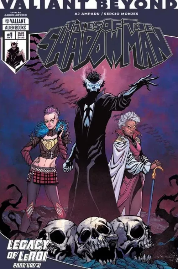 Cover of Valiant Beyond: Tales of the Shadowman – Legacy of LeRoi #1