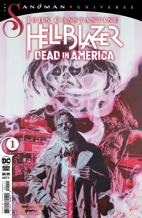 Cover of John Constantine, Hellblazer: Dead in America #1