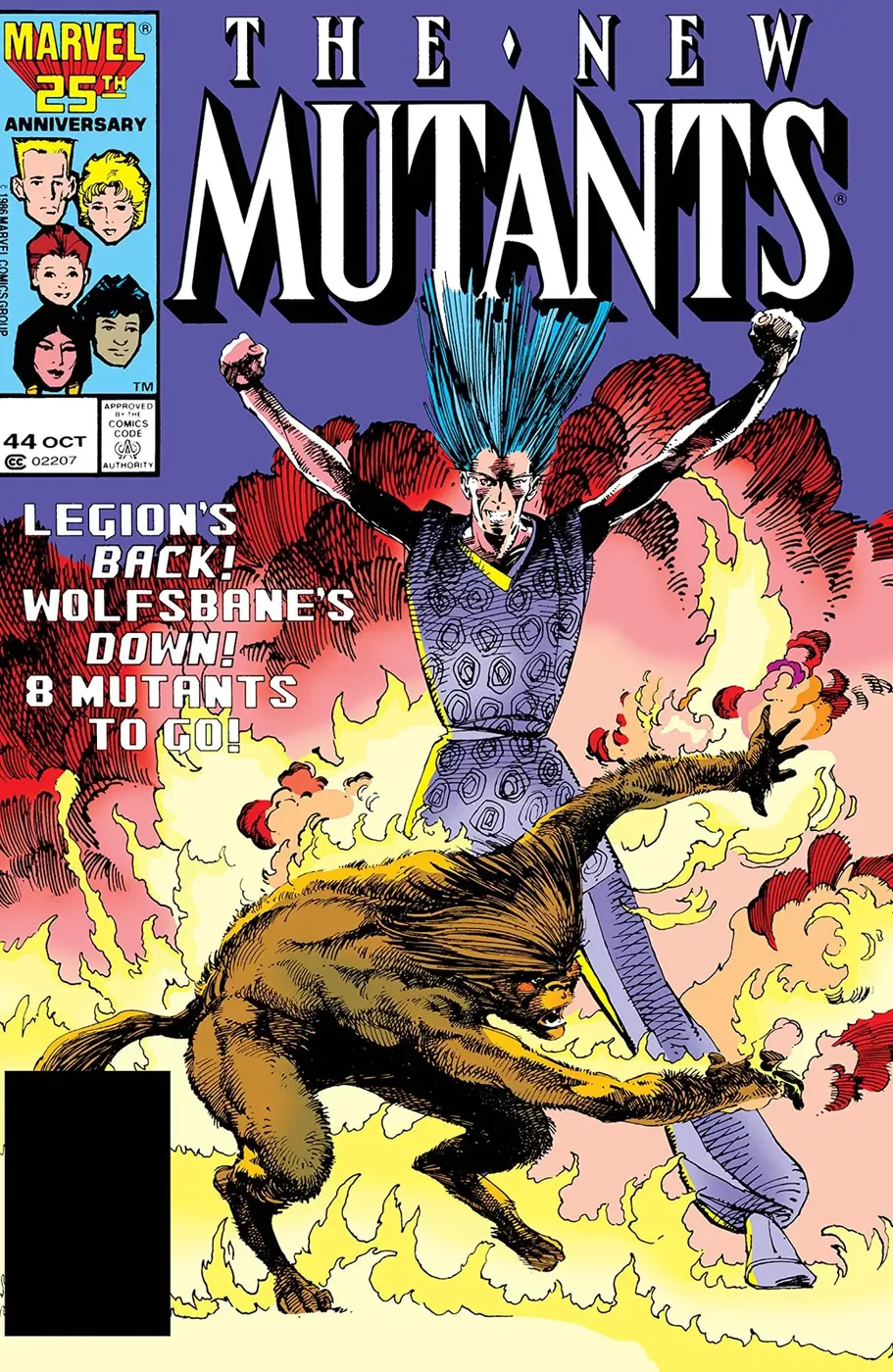 Cover of The New Mutants #44