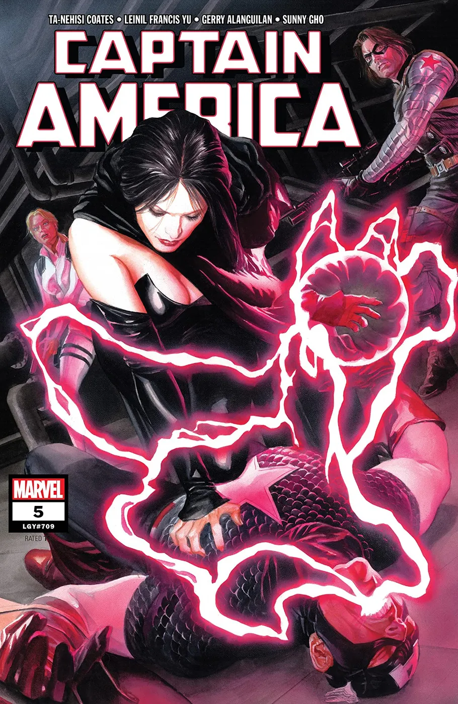 Cover of Captain America #5 (709)