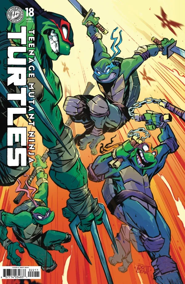 Cover of Teenage Mutant Ninja Turtles #18