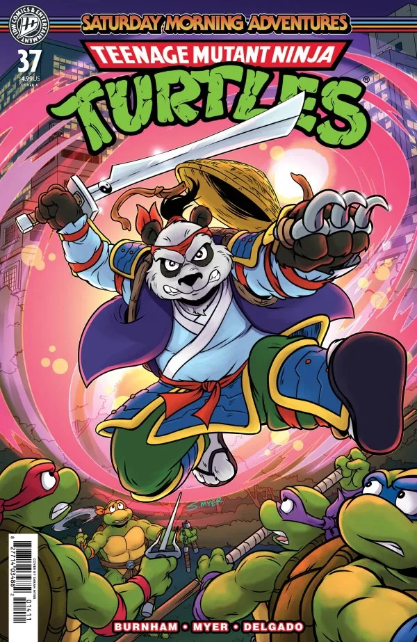 Cover of Teenage Mutant Ninja Turtles: Saturday Morning Adventures #37