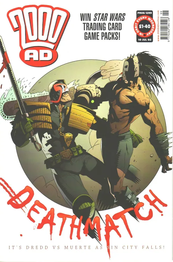 Cover of 2000 AD #1299