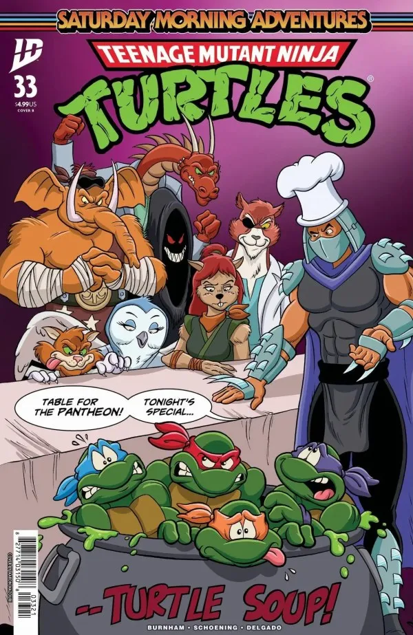 Cover of Teenage Mutant Ninja Turtles: Saturday Morning Adventures #33