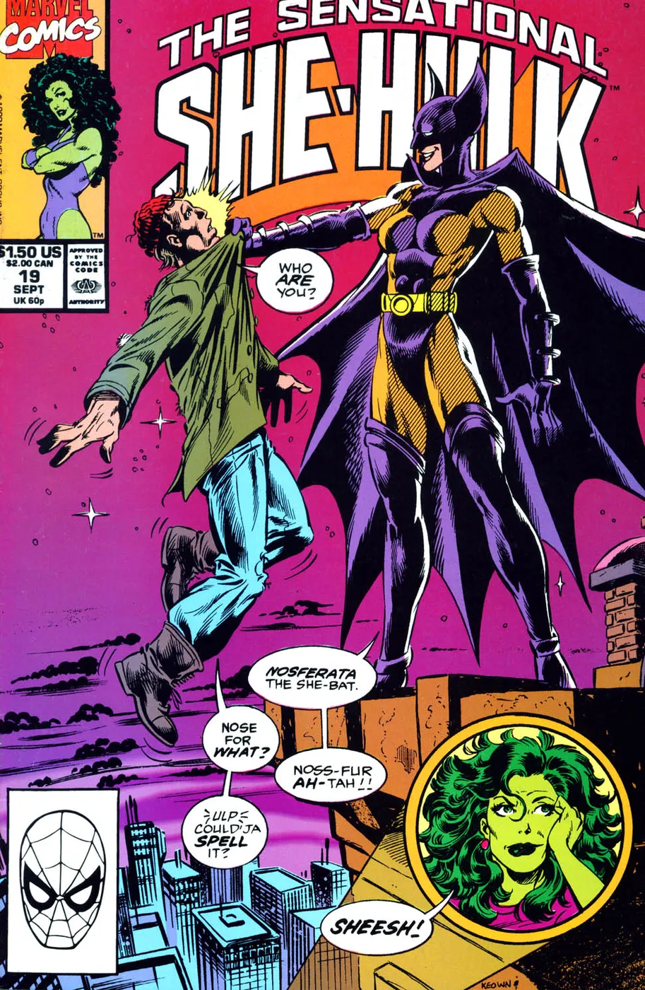 Cover of The Sensational She-Hulk #19