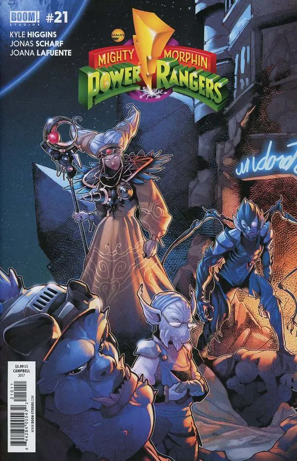Cover of Mighty Morphin Power Rangers #21