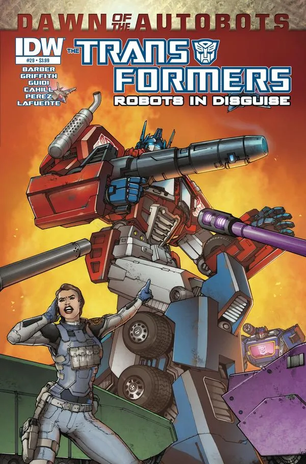 Cover of The Transformers: Robots in Disguise #29