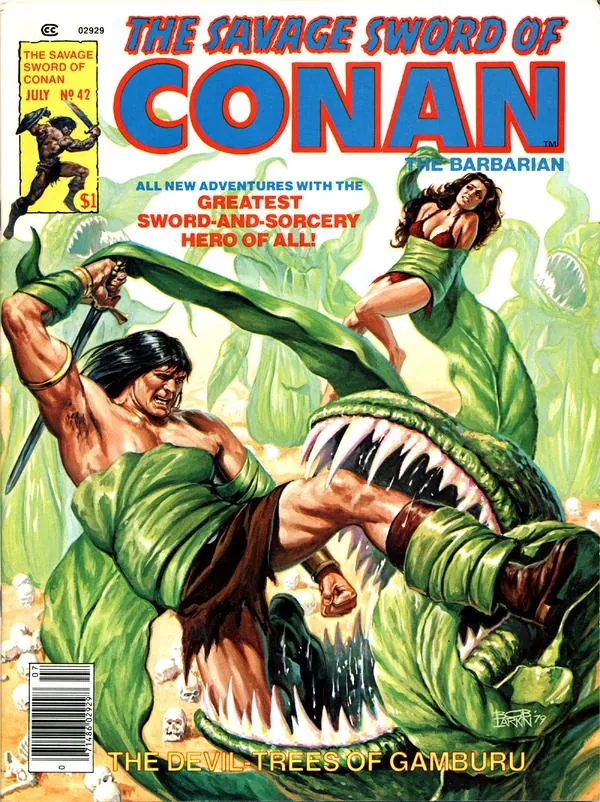 Cover of The Savage Sword of Conan #42