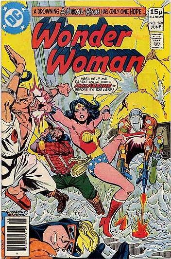 Cover of Wonder Woman #268