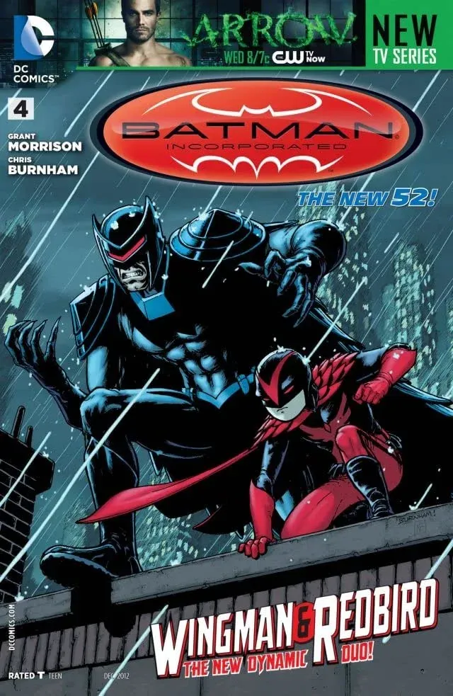 Cover of Batman Incorporated #4