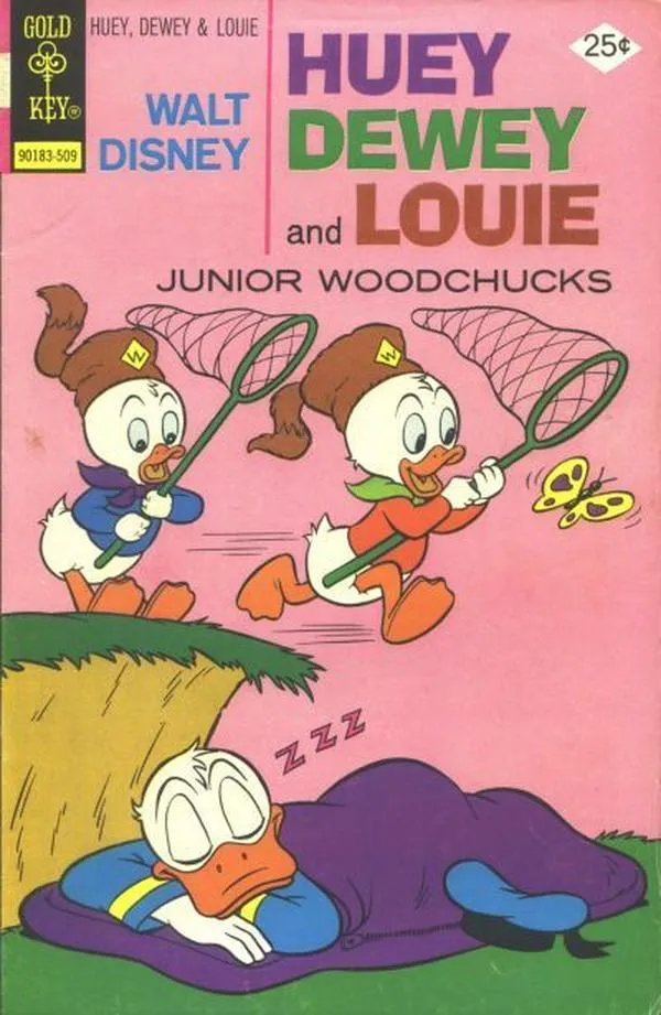 Cover of Walt Disney Huey, Dewey and Louie Junior Woodchucks #34