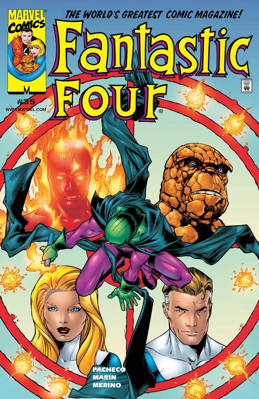 Cover of Fantastic Four #35